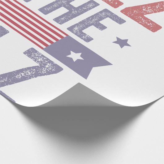 Ballz bei den Wahlen 2024 in Walz Harris Waltz Geschenkpapier (Ecke)