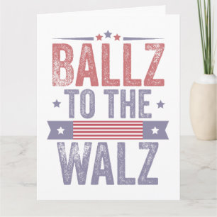 Ballz bei den Wahlen 2024 in Walz Harris Waltz Karte