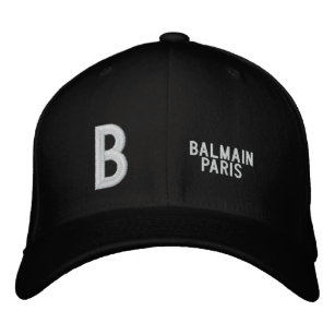 "Balmain Paris Fashion: Zeitlose Eleganz & Luxus Bestickte Baseballkappe
