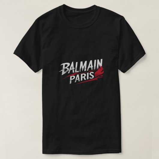 Balmain paris T - Shirt (Design vorne)