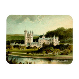 Balmoral Castle 1897 wiederhergestellt hohe Auflös Magnet