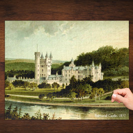 Balmoral Castle 1897 wiederhergestellt hohe Auflös Puzzle