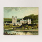 Balmoral Castle 1897 wiederhergestellt hohe Auflös Puzzle (Horizontal)