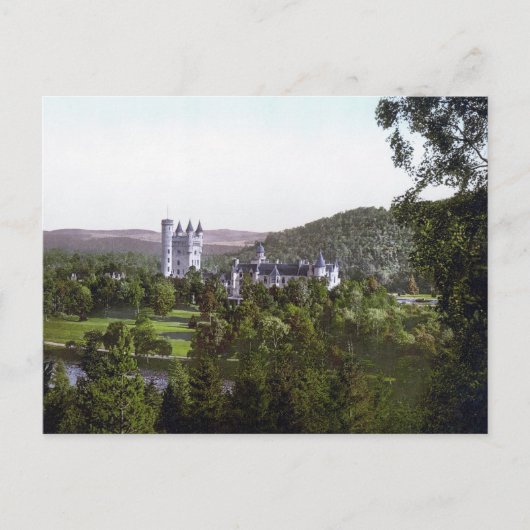 Balmoral Castle - 1901 Postkarte (Vorderseite)