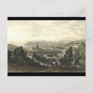 Balmoral Castle by W. Leitch Postkarte