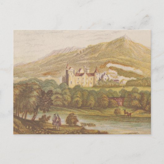 Balmoral Castle Postkarte (Vorderseite)