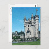 Balmoral Castle Postkarte (Vorne/Hinten)