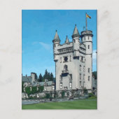 Balmoral Castle Postkarte (Vorderseite)