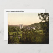 Balmoral Castle, Royal Deeside, Schottland Postkarte (Vorne/Hinten)