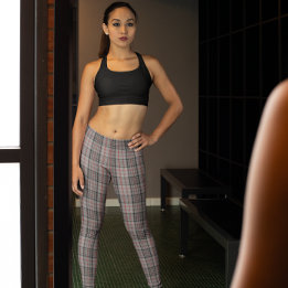 Balmoral-Gray-Tartan-Leggings Leggings