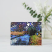 Balmorhea, Texas 001a, Balmorhea Staat Park Postkarte (Stehend Vorderseite)