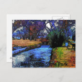 Balmorhea, Texas 001a, Balmorhea Staat Park Postkarte (Vorne/Hinten)