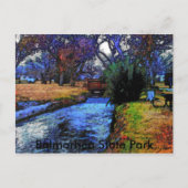 Balmorhea, Texas 001a, Balmorhea Staat Park Postkarte (Vorderseite)
