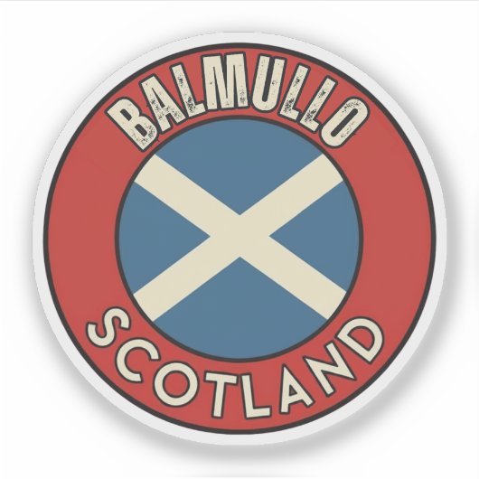 Balmullo, Schottland Aufkleber (Vorderseite)