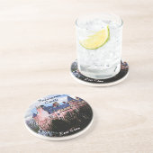 Balnagown Castle, Inverness Scotland - Ross Clan Sandstein Untersetzer (Seite)