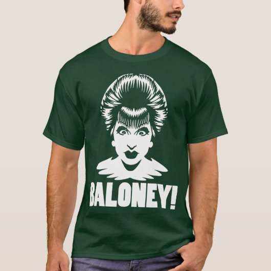 Baloney Bianca Drag Queen Race Abstrakt Graphic T-Shirt (Vorderseite)