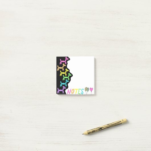 Balontier Post-it Klebezettel (Auf Schreibtisch)