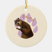Baloo 1 keramikornament (Vorne)