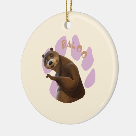 Baloo 1 keramikornament (Links)