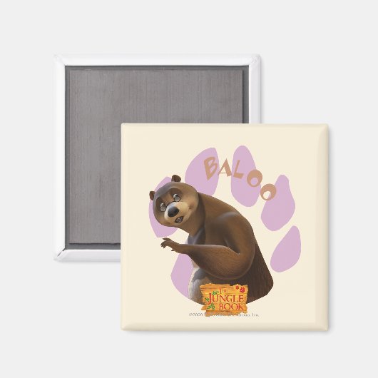 Baloo 1 magnet (Vorderseite/Rückseite)