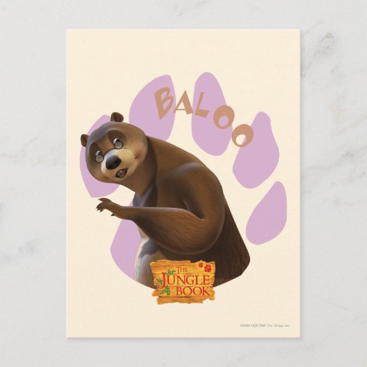 Baloo 1 postkarte (Vorderseite)