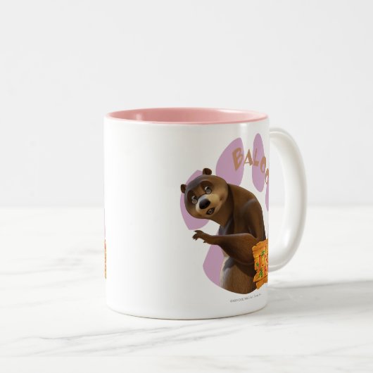 Baloo 1 zweifarbige tasse (VorderseiteRechts)