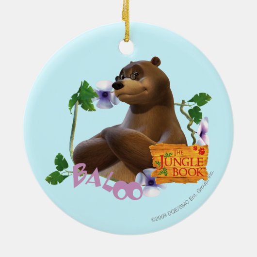 Baloo 2 keramik ornament (Hinten)