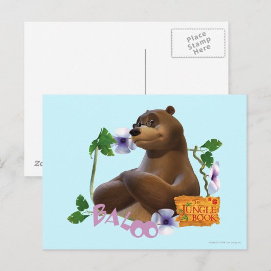 Baloo 2 postkarte (Vorne/Hinten)