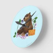 Baloo 2 runde wanduhr (Winkel)