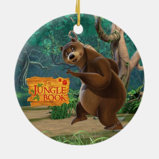 Baloo 3 keramikornament (Hinten)