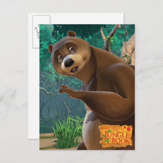 Baloo 3 postkarte (Vorne/Hinten)