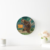 Baloo 3 runde wanduhr (Zuhause)