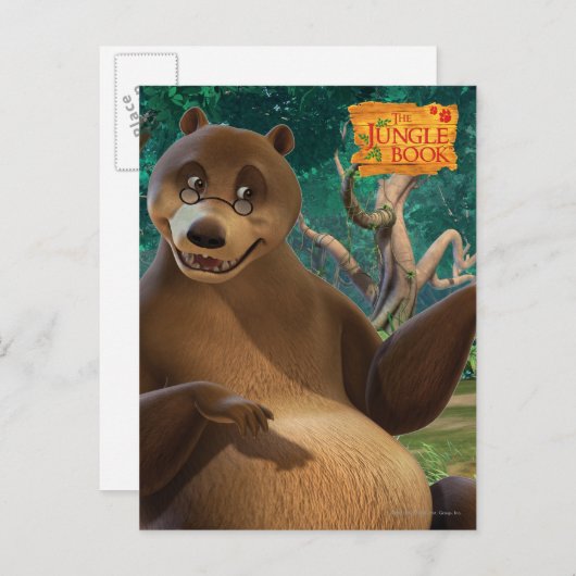 Baloo 4 postkarte (Vorne/Hinten)