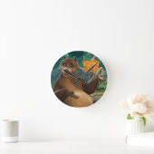 Baloo 4 runde wanduhr (Zuhause)