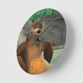 Baloo 5 runde wanduhr (Winkel)