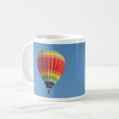 Baloon Heißluft des Regenbogens Kaffeetasse (Vorderseite Links)