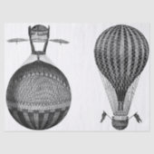 Baloon Kram-Zeitschriften-Element-Blatt Seidenpapier (Vorderseite)