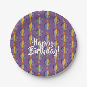 Baloon-Party-Papier-Teller Pappteller