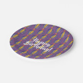 Baloon-Party-Papier-Teller Pappteller (Schrägansicht)