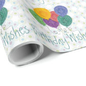 BaLoOnS Geburtstagwünsche Geschenkpapier (Rolleneckpunkt)