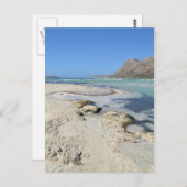 Balos Beauty Paradies Postkarte (Vorne/Hinten)
