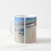 Balos Lagoon Griechische Beach Tasse (Vorderseite Links)