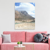 Balos, Landschaftskanvas auf Kreta Print Leinwanddruck (Insitu (Wohnzimmer))