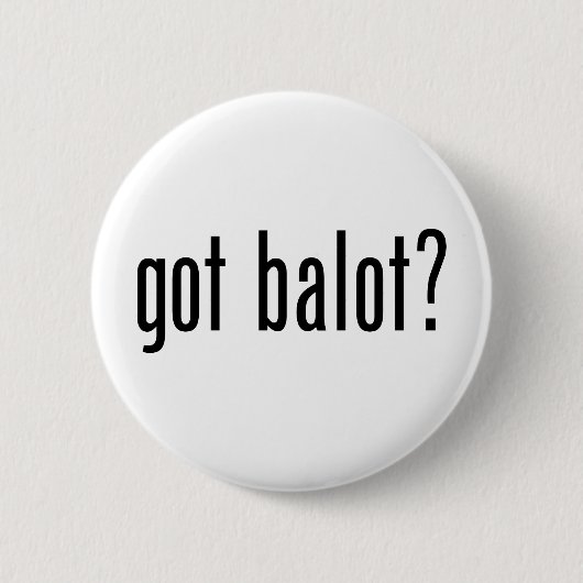 Balot bekommen button (Vorderseite)