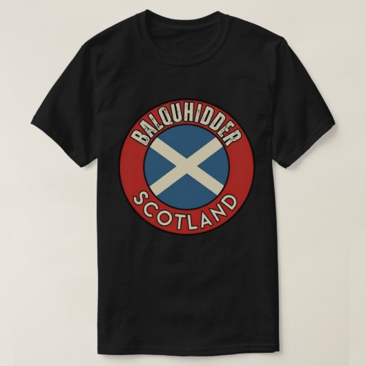 Balquhidder, Schottland T-Shirt (Design vorne)