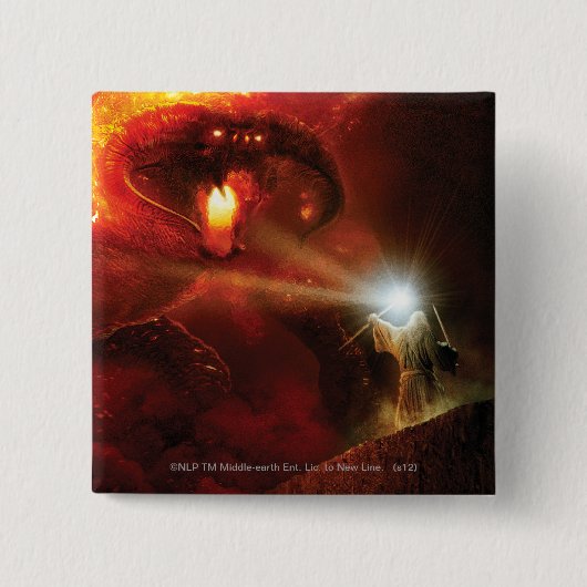 Balrog Versus Gandalf™ Button (Vorderseite)
