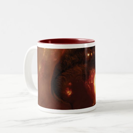 Balrog Zweifarbige Tasse (Vorderseite Links)