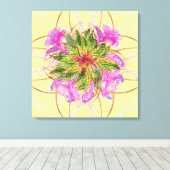 Balsam Bouquet Leinwanddruck (Insitu (Holzboden))