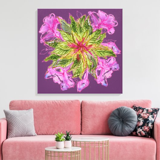 Balsam Bouquet Leinwanddruck (Insitu (Wohnzimmer))