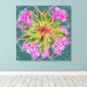 Balsam Bouquet Leinwanddruck (Insitu (Holzboden))